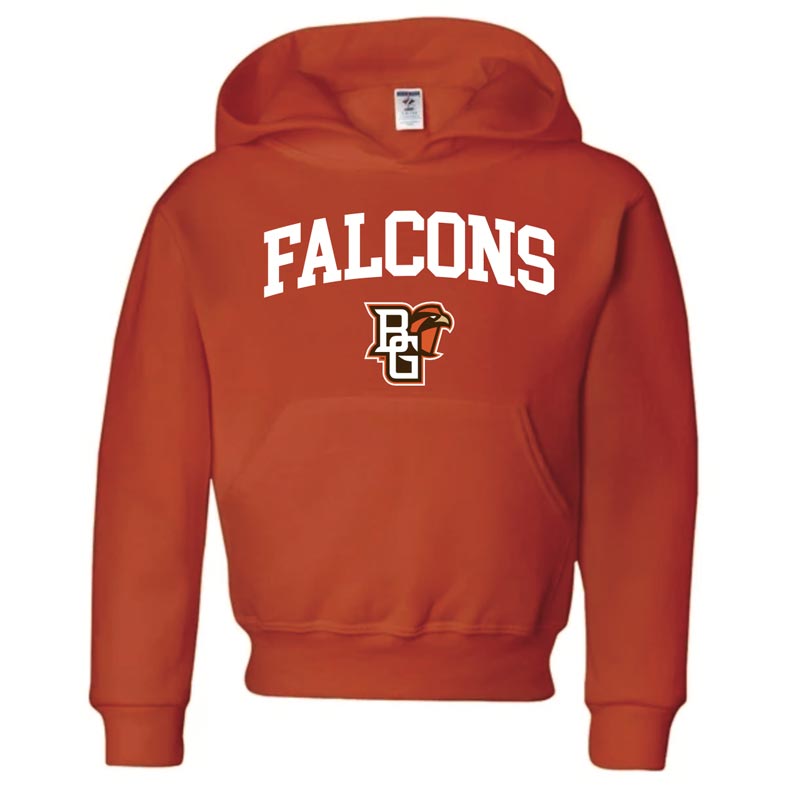 JU Youth Orange Falcons Hood