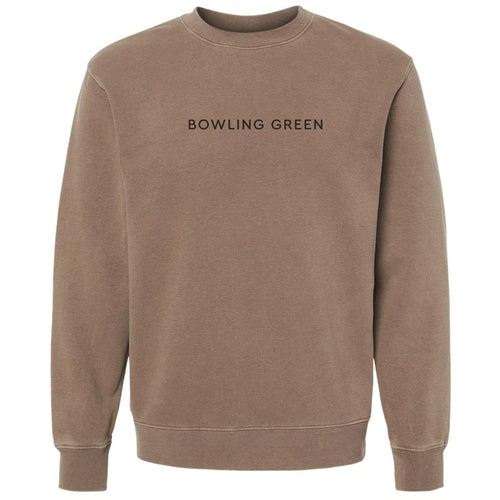 Pigment Dyed Clay Bowling Green Crew EMB