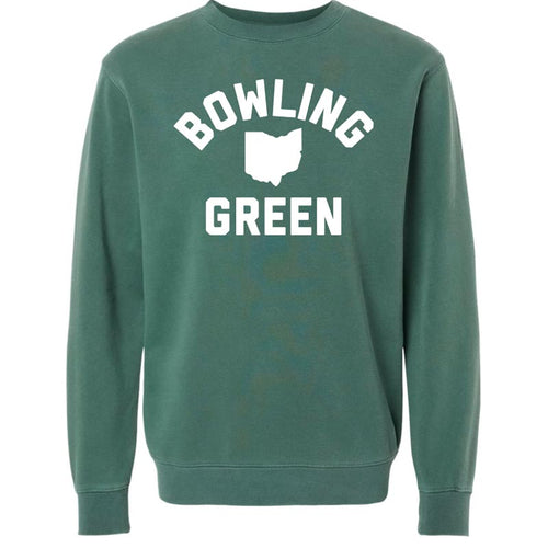 Pigment Dyed Alpine Green BG Ohio Crew