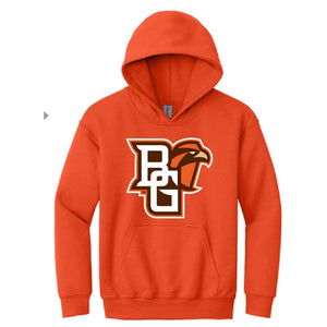 JU Orange Youth Full Color Peekaboo Hood