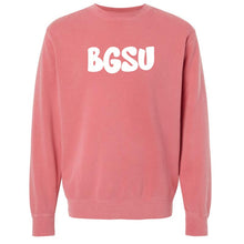 JU Pink Pigment Dyed BGSU Crew
