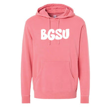 JU Pink Pigment Dyed BGSU Hood