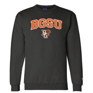 JU Champion Black BGSU Crew Sweatshirt