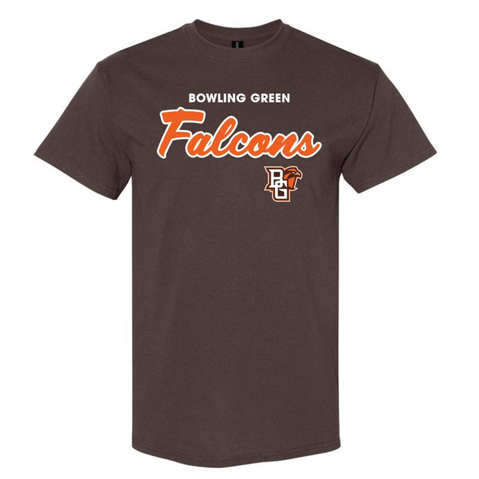 JU Brown Falcons Script SS Tee