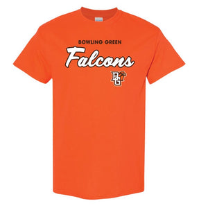JU Orange Falcons Script SS Tee