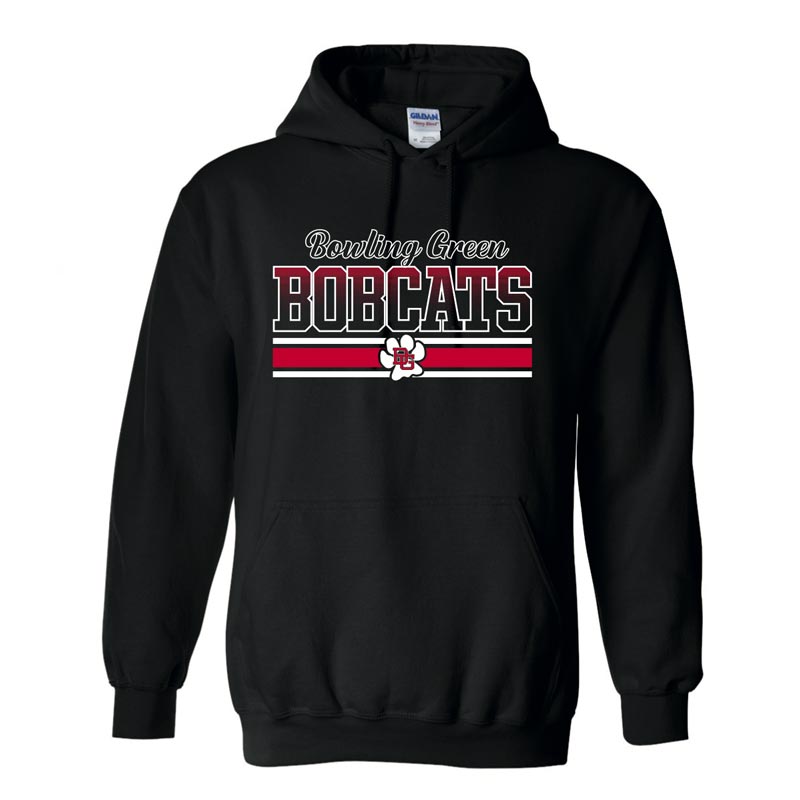 JU Black Script Bowling Green Bobcats Hood