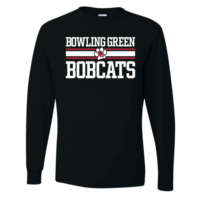 JU Black Bowling Green Bobcats LS Tee