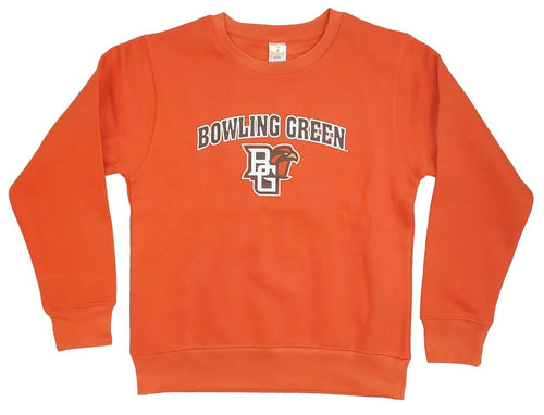 Little King Orange Toddler Crew
