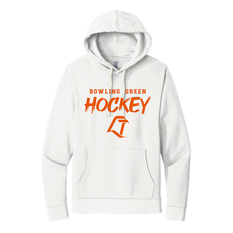 JU White Bowling Green Hockey Hooded Sweatshirt