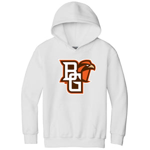 JU Youth BGSU Full Color Peekaboo White Hood