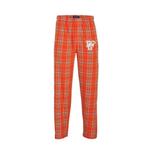 JU BG Peekaboo Orange Plaid Youth Flannel Pant