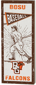 Kindred Heart Vintage Baseball Player 7x18