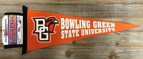 Orange BGSU Pennant 9X24