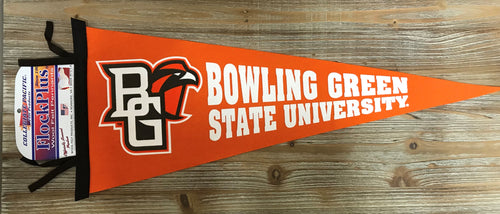 Orange BGSU Pennant 12X30