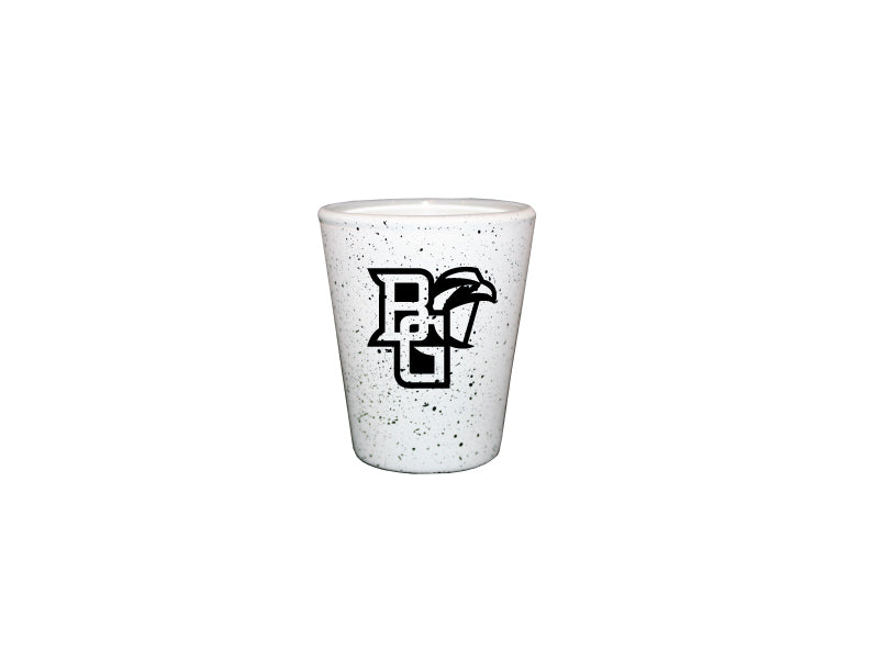 RFSJ 1 1/2 oz Black Speckled Granite Shot Glass