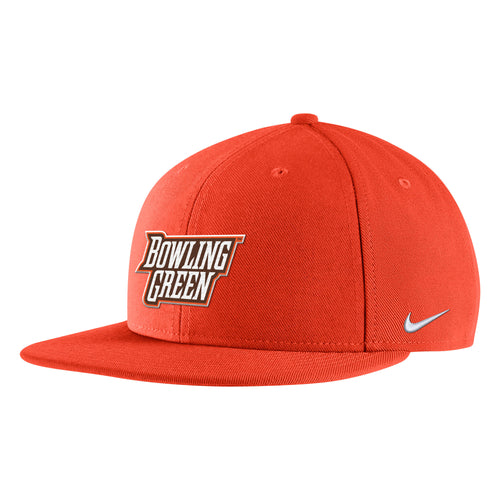 Nike Pro Flatbill Orange Hat
