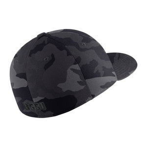 Nike Swoosh Flex Hat Black Camo