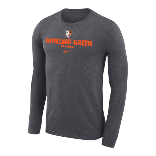 Nike Legend LS Tee Baseball Charcoal
