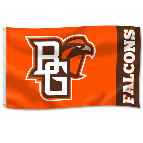 University Flag 3' x 5' Flag with Primary Athletic Mark Logo with Falcons
