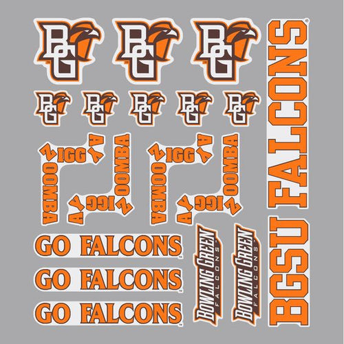 Assorted BGSU Falcon Stickers