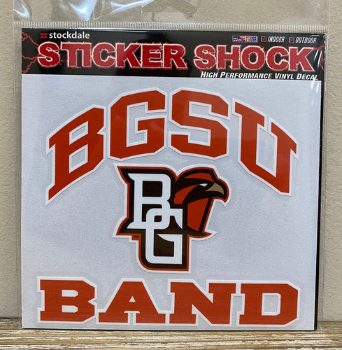 BGSU Band Decal 6X6