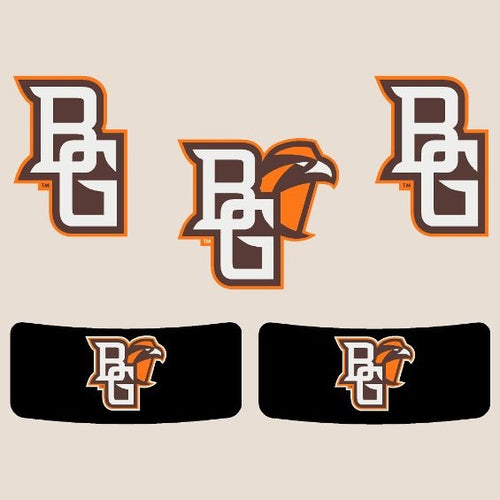 BG Falcon Tattoos with Eye Black Logo