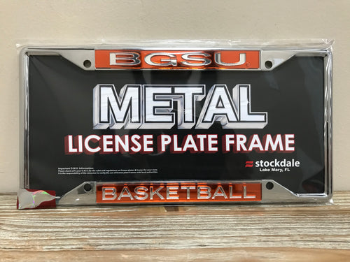 BGSU Basketball License Plate Frame