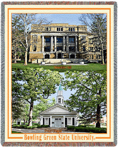 Jardine BGSU University Throw Blanket