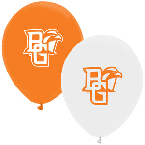 Spirit BGSU 10 Pack Mixed Orange and White Balloons
