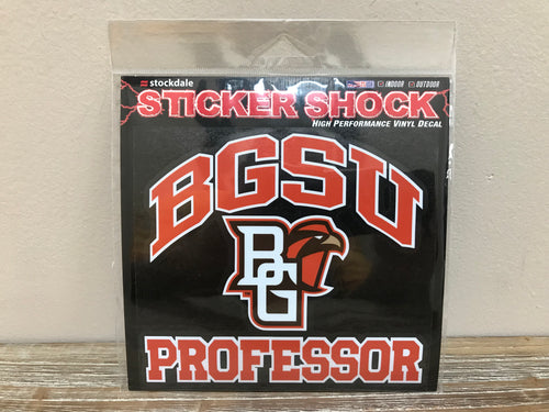 BGSU Professor Decal 6x6