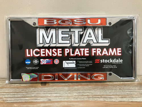 BGSU Diving LP Frame