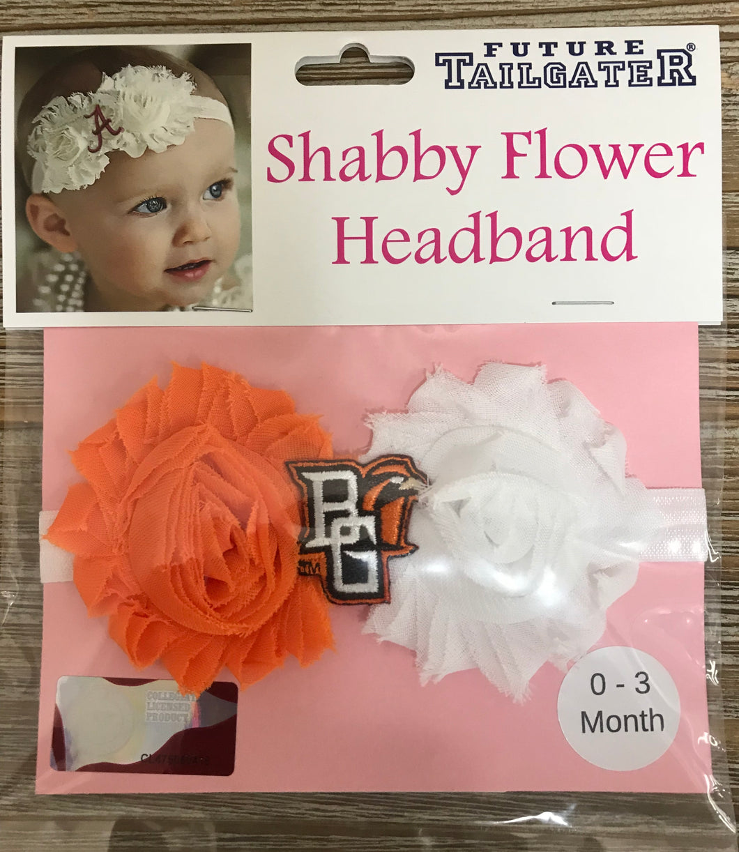 Shabby Flower Headband