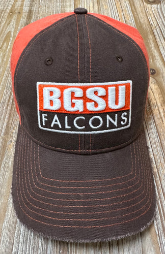 Game G1822 Espresso Brown BGSU Layered Patch Hat