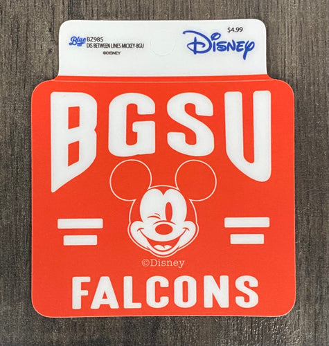 Blue 84 Disney Between Lines Mickey Sticker