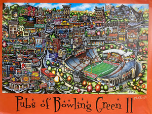 Pubs of Bowling Green 2022 Print 18" x 24"
