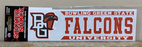 BG Falcons Decal 3X10