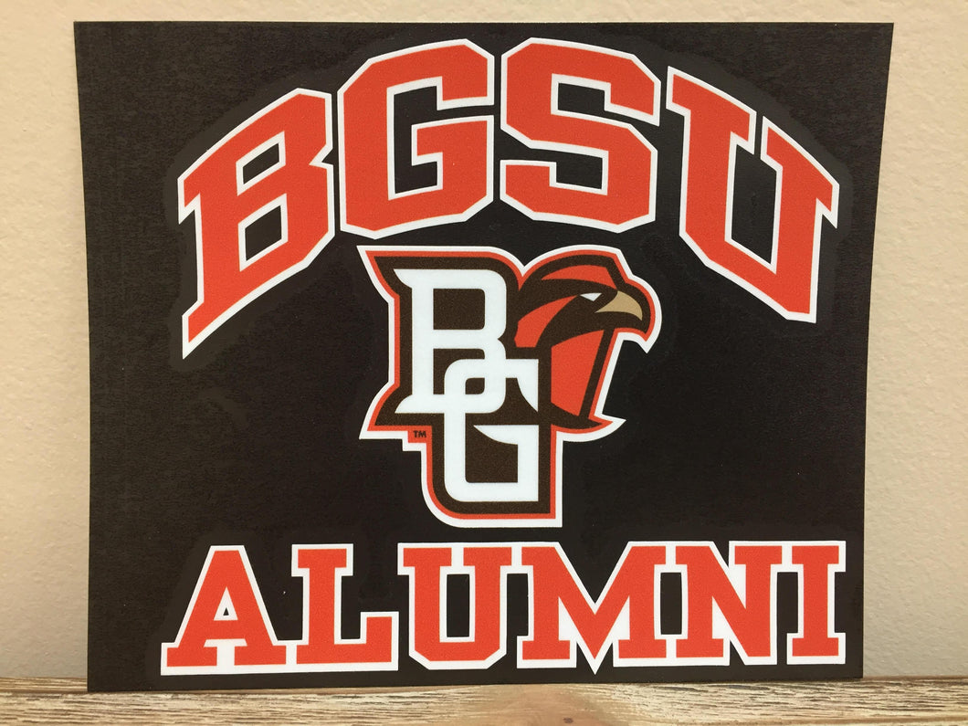 BGSU Alumni Decal 6X6