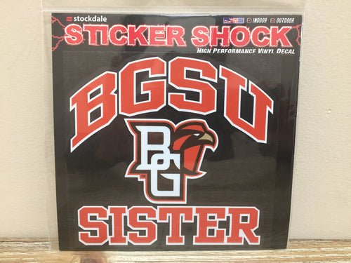 BGSU Sister Decal 6X6