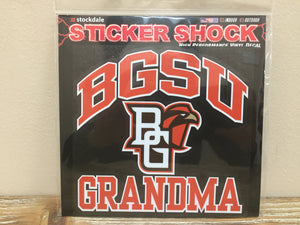 BGSU Grandma Decal 6X6