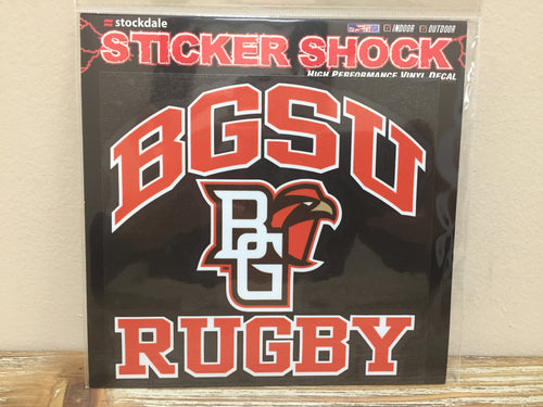 BGSU Rugby Decal 6X6