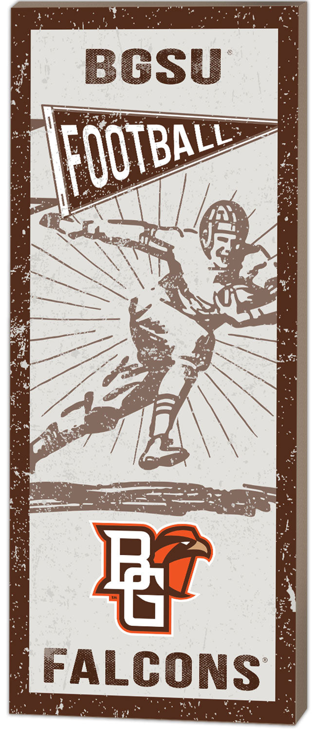 Kindred Heart Vintage Football 7X18.5