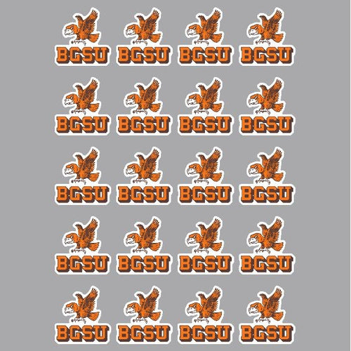 CDI BGSU Falcon Stickers -- Vintage Logo